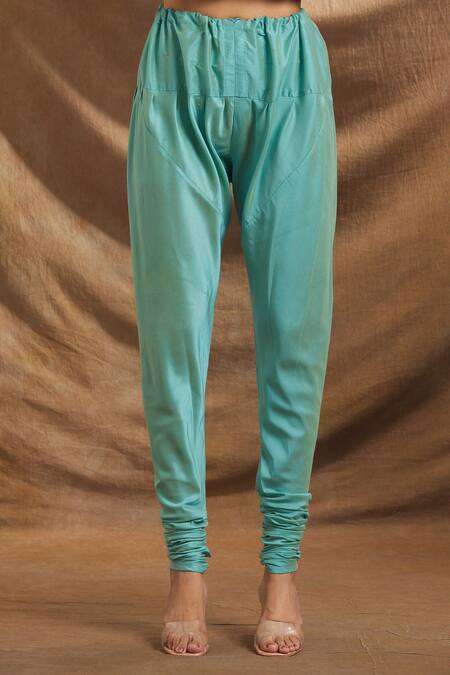 Priti Sahni Blue Georgette, Net Sequins, Embroidery V-neck Anarkali Churidar Set at Aza Fashions Priti Sahni_Blue Georgette, Net Sequins, Embroidery V-neck Anarkali Churidar Set _at_Aza_Fashions