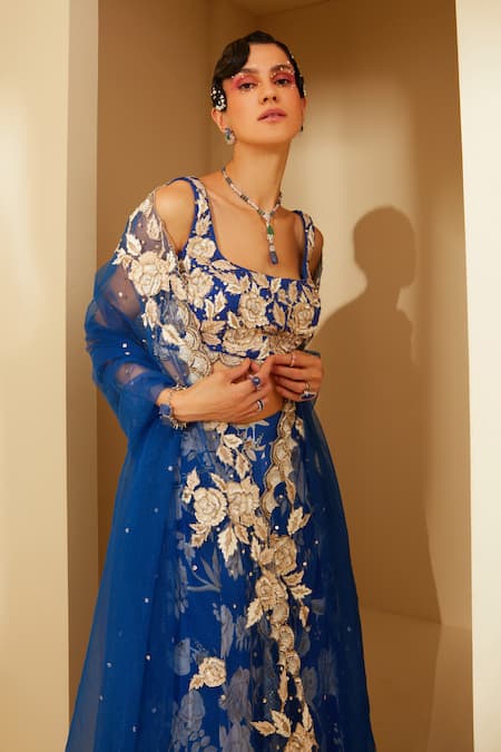 Sachkiran Bimbra Ziu Printed Lehenga Blouse Set 