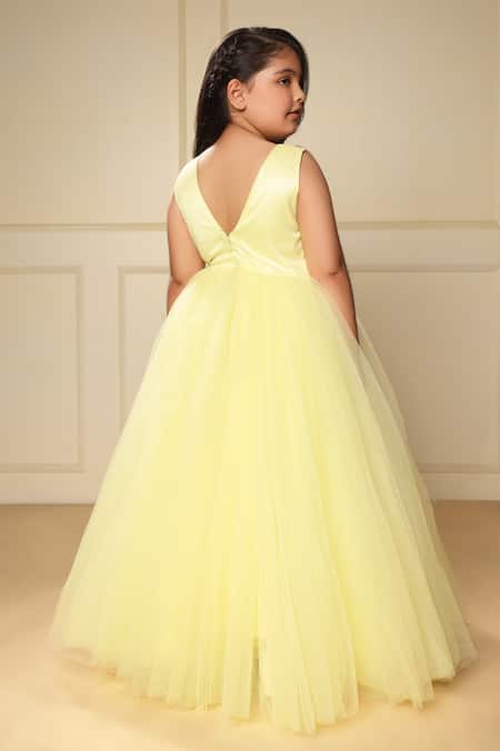 Littlecheer Crystal Embellished Bodice Ball Gown 