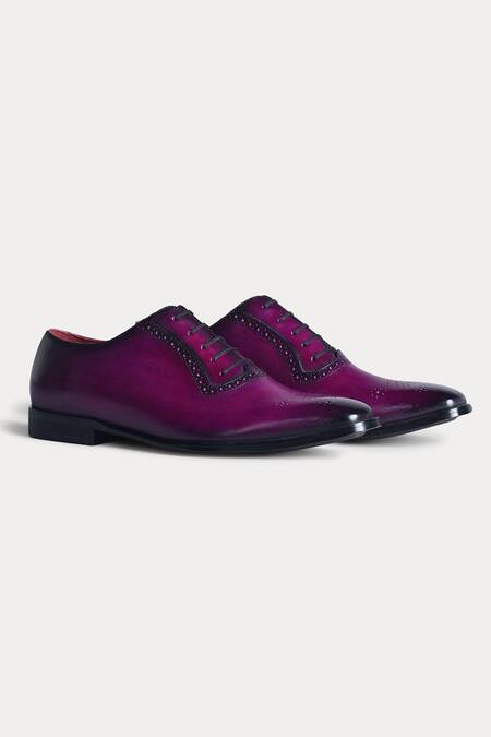 Buy_Morf_Purple Oxford Shoes_Online_at_Aza_Fashions