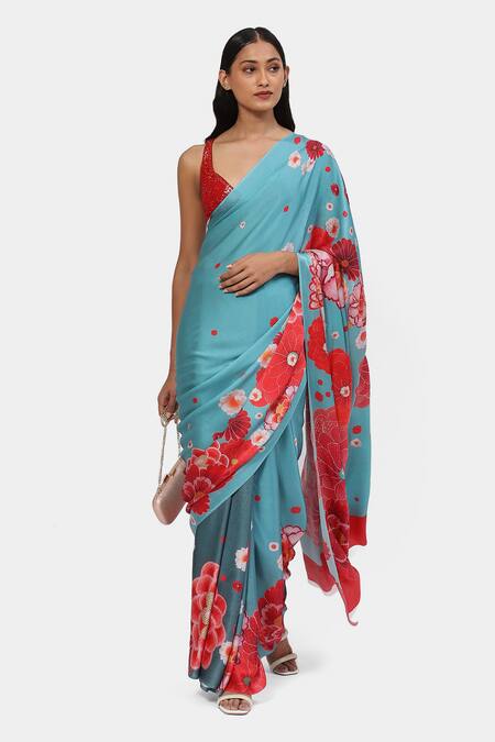 Buy Yellow Chanderi Silk Embellished Bellini Saree For Women by Satya Paul  Online at Aza Fashions.