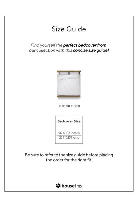 Buy_House This_Yellow Cotton Woven Girnar Checkered Bedcover