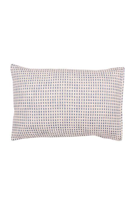 House This Blue Cotton Woven Girnar Bedcover Set at Aza Fashions House This_Blue Cotton Woven Girnar Bedcover Set_at_Aza_Fashions