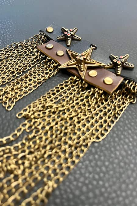 Long on sale chain brooch