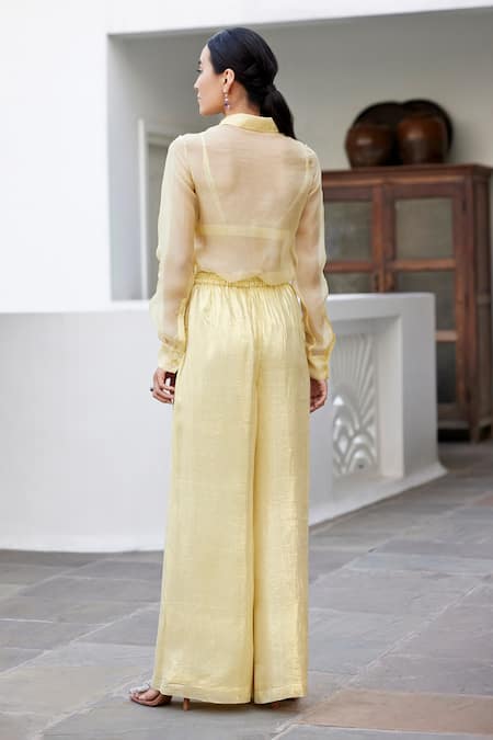 Parshya Embroidered Shirt & Pant Set 