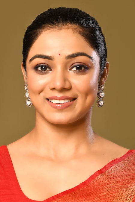 Ivorine_White Crystals, Diamonds Embellished Tiered Dangler Earrings _Online_at_Aza_Fashions