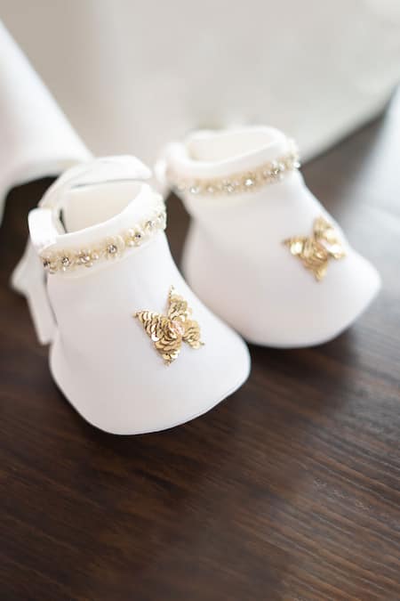 Buy Ruchika Lath Label White Neoprene Sequins, Embroidery Monarch Embellished Dress Set Online at Aza Fashions Buy_Ruchika Lath Label_White Neoprene Sequins, Embroidery Monarch Embellished Dress Set _Online_at_Aza_Fashions