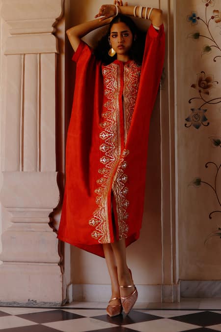 Avacara Gota Embroidered Kaftan 