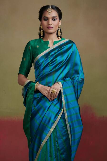 Branded Handloom Silk Saree In Surat at Rs.4499/Piece in surat offer by  Julahaa Sarees