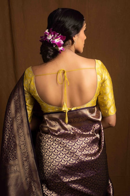 Devissha Floral Butti Pattern Blouse 