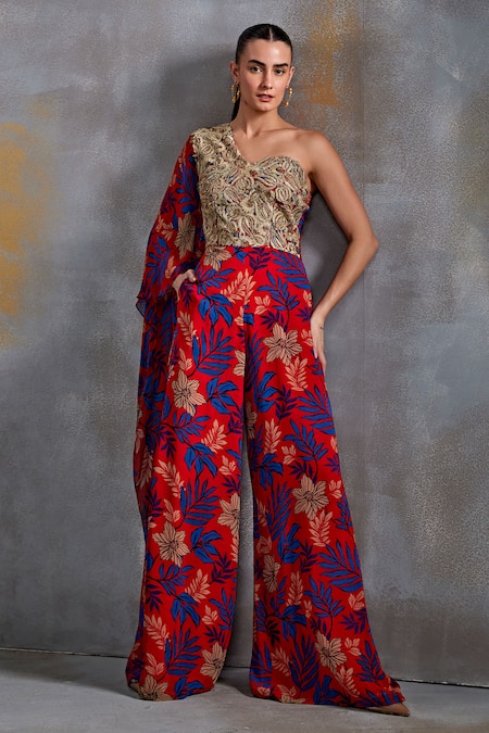 Namrata Joshipura Willow Floral Print Jumpsuit 