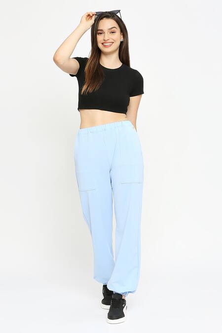 Buy_Emblaze_Blue Looper Plain Jogger Pant 