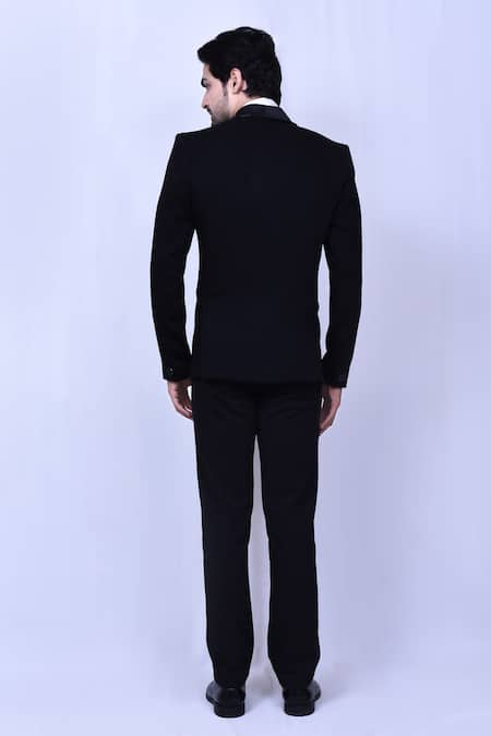 Coat pant hotsell in black colour