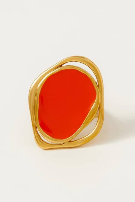 Voyce Jewellery Copacabana Enameled Ring 