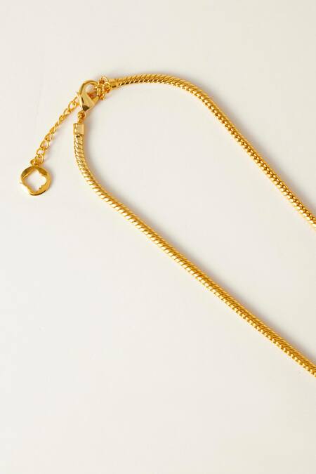 Buy_Voyce Jewellery_Blue Circlet Necklace_Online_at_Aza_Fashions