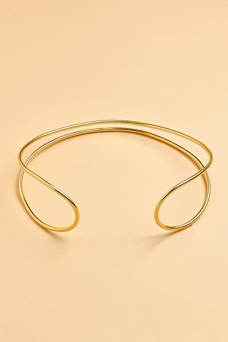 PALERME torque necklace (golden) - Ori Tao Bijoux