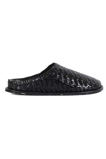 Vanilla Moon_Black Tyler Herringbone Weave Shoes_Online_at_Aza_Fashions