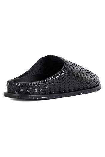Buy_Vanilla Moon_Black Tyler Herringbone Weave Shoes_Online_at_Aza_Fashions