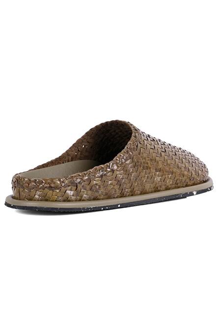 Vanilla Moon_Green Tyler Round Toe Shoes _Online_at_Aza_Fashions