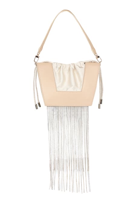 X Feet Above Trapeze Embellished Bag 