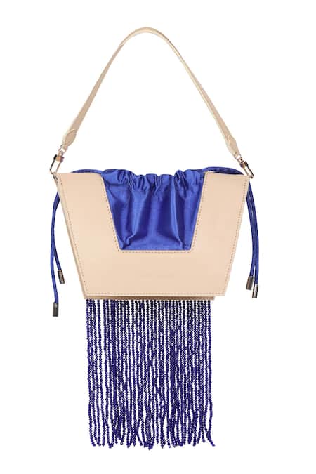 X Feet Above Trapeze Crystal Studded Bag 