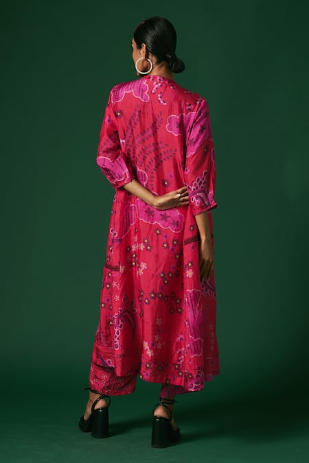 Arte-Alter Petunia Printed Kurta & Pant Set 
