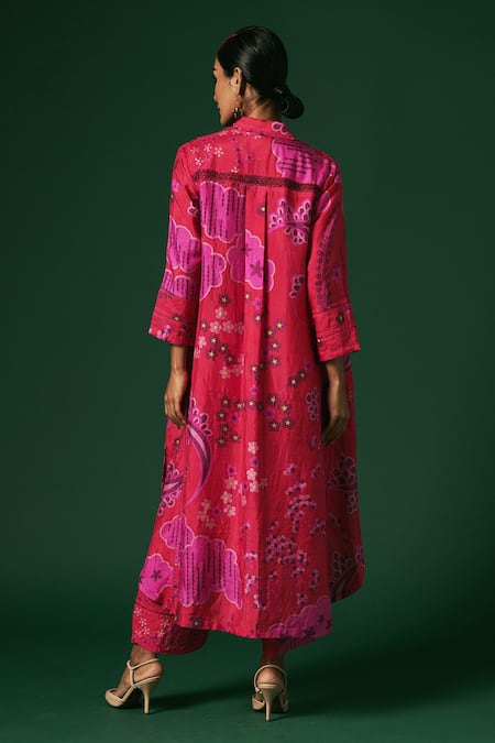 Arte-Alter Dahlia Printed Kurta & Pant Set 