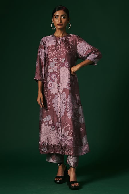 Arte-Alter Celosia Printed Kurta & Pant Set 