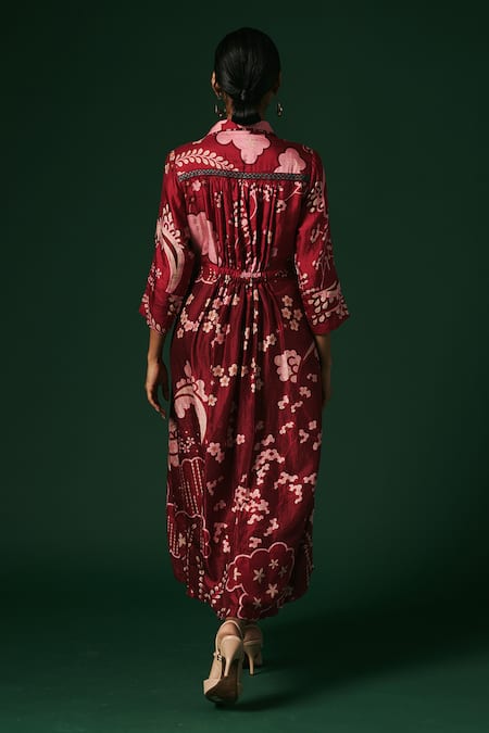 Arte-Alter Hazel Printed Panelled Kurta & Pant Set 