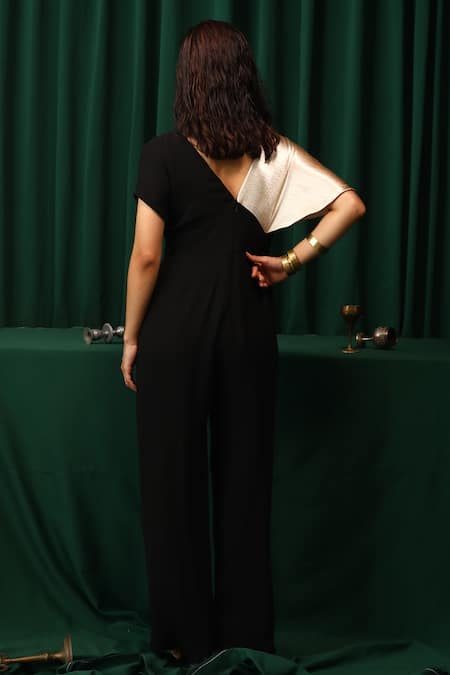 Vanshika Agarwal Label Koa Color Block Jumpsuit 