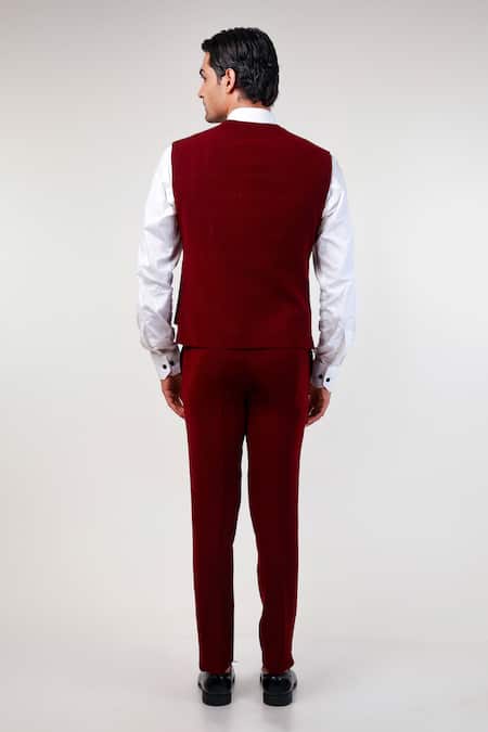 Kommal Sood Layered Waistcoat Pant Set 