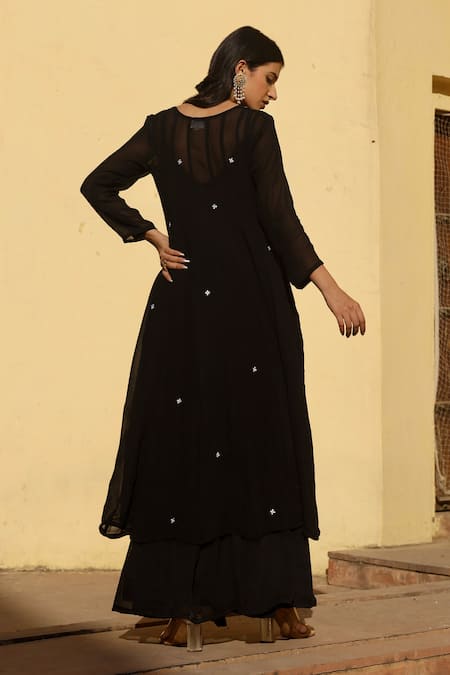 ASRUMO Aari Embroidered Anarkali Set 