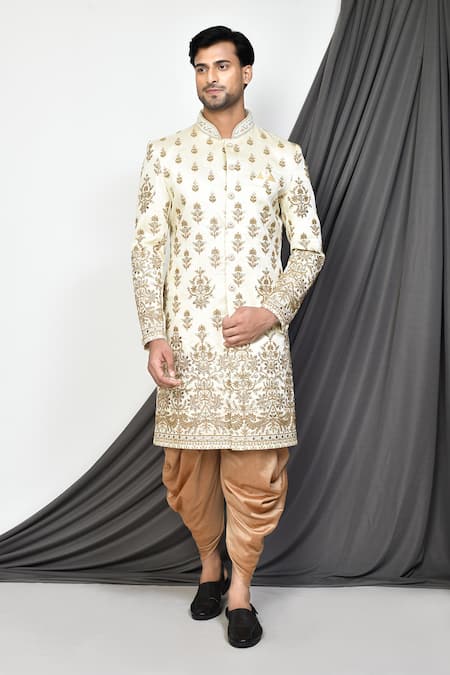 Aryavir Malhotra Thread Work Sherwani Set 