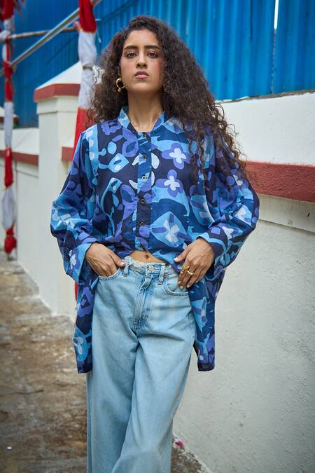 Ameri VINTAGE ASYMMETRY DOLMAN BLOUSE （Drawstring Blouse