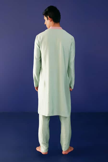 Ridhimaa Gupta Waqif Hand Embroidered Kurta & Pant Set 