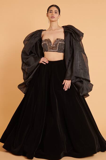 Damee ~ Classic Shimmer Jacket ~ Black | Frou-Frou Collection