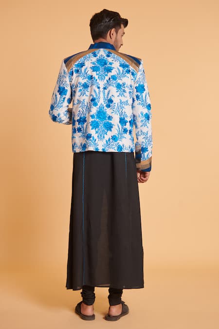 Siddartha Tytler Kalidar Kurta & Churidar Set 