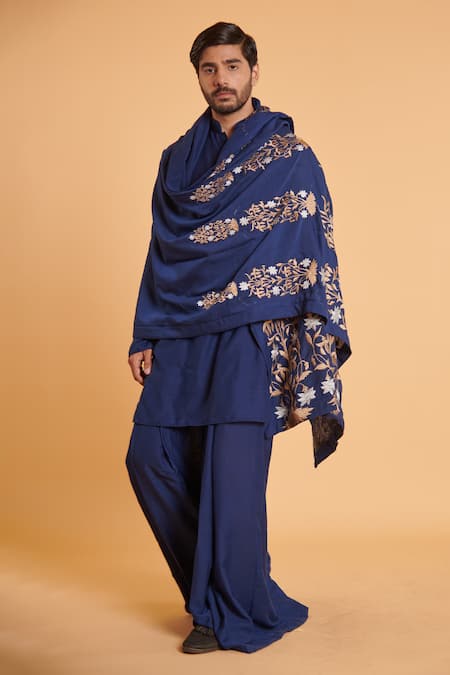 Siddartha Tytler Aari Embroidered Dupatta 