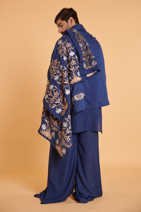 Siddartha Tytler Aari Embroidered Dupatta 