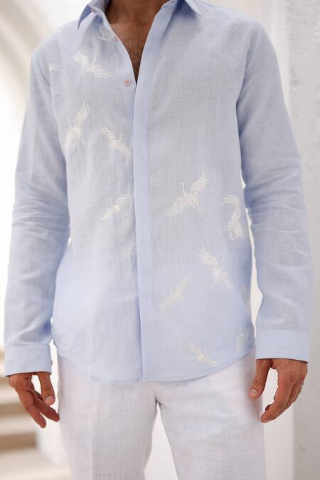 Tommy bahama best sale white linen shirt