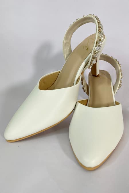 Ciel Koa Jewel Embellished Heels 