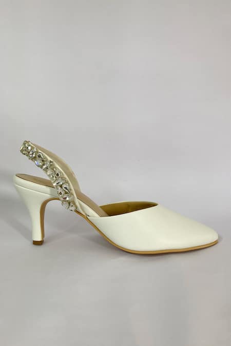 Ciel Koa Jewel Embellished Heels 