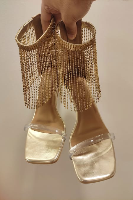 Ciel Quintessential Crystal Work Heels 