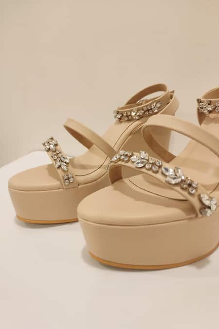 Ciel Irish Embellished Wedges 
