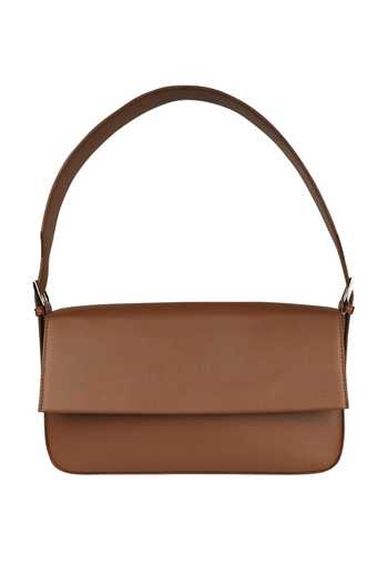 The House Of Ganges_Brown Sandra Vegan Leather Handbag_Online_at_Aza_Fashions