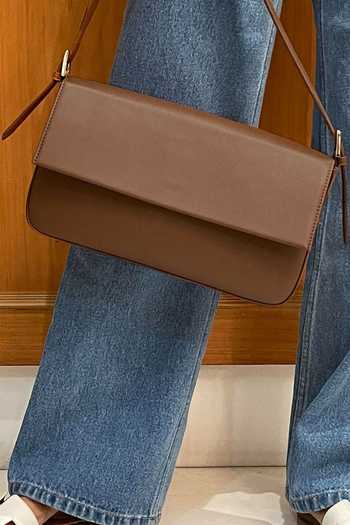 Buy_The House Of Ganges_Brown Sandra Vegan Leather Handbag_Online_at_Aza_Fashions