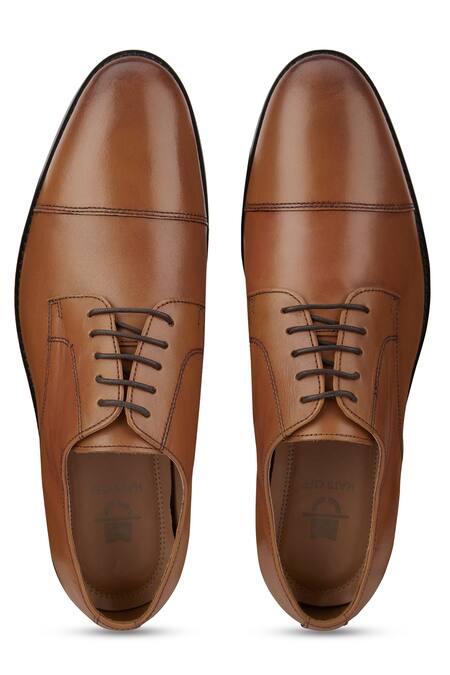 Shop Hats Off Accessories Brown Matte Oxford Shoes Shop_Hats Off Accessories_Brown Matte Oxford Shoes