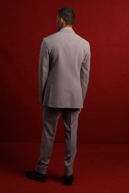 Mango VENECIA - Suit trousers - grau/grey - Zalando.de