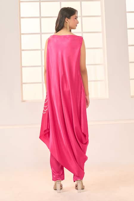 Masumi Mewawalla X AZA Rose Embroidered Kurta & Pant Set 