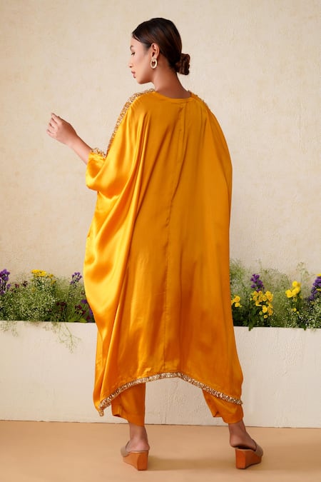 Kyra By Nina + Deepika Ziba Lace Work Tunic & Pant Set 